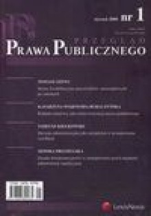 Przegląd Prawa Publicznego 2008/01 - Chmielnicki Paweł (red.)