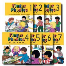 Finger Phonics Books 1-7 (in Precursive Letters) - Sue Lloyd, Sara Wernham