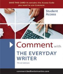 Comment for Everyday Writer - Andrea A. Lunsford, Walter Creed