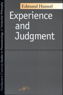 Experience and Judgment - Edmund Husserl, James Spencer Churchill, Karl P. Ameriks