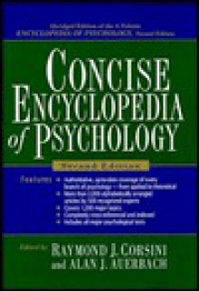 Concise Encyclopedia of Psychology, 2nd Edition Abridged - Alan J. Auerbach