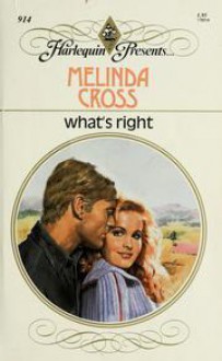 What's Right - Melinda Cross