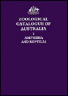 Zoological Catalogue of Australia - Australian Biological Resources Study