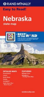 Rand McNally Easy To Read: Nebraska State Map - Rand McNally