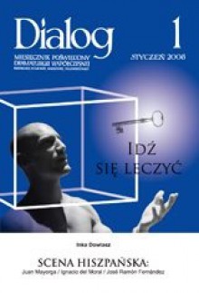 Dialog, nr 1 / styczeń 2008. Idź się leczyć. Scena hiszpańska - Redakcja miesięcznika Dialog