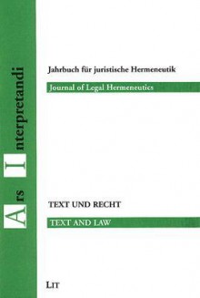 Journal of Legal Hermeneutics - Martin Krielle, Franco Volpi, Francesco Viola, Martin Kriele