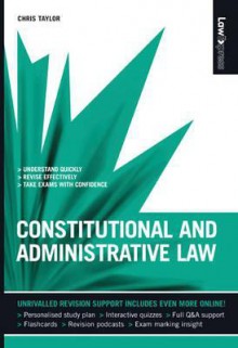 Constitutional and Administrative Law - Chris Taylor