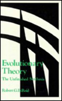 Evolutionary Theory - Robert G.B. Reid