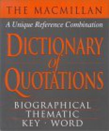 The MacMillan Dictionary of Quotations - David Prebenna