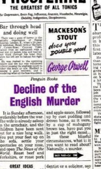 Decline of the English Murder - George Orwell