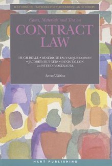 Contract Law - Hugh Beale, Benedicte Fauvarque-cosson, Jacobien Rutgers, Denis Tallon, Stefan Vogenauer