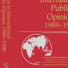 Index to International Public Opinion, 1989-1990 - Elizabeth Hann Hastings, Philip K. Hastings