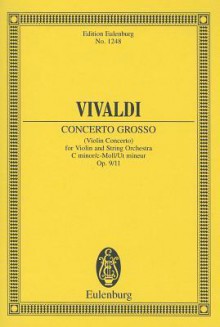 Violin Concerto Op. 9, No. 11: Study Score - Antonio Lucio Vivaldi