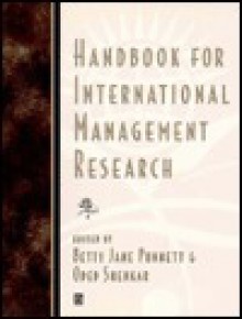 Handbook of International Management Research. - Betty Jane Punnett, Oded Shenkar