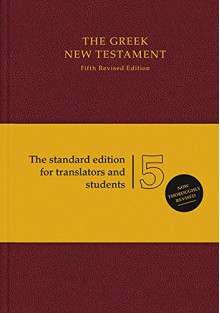 UBS 5th Revised Edition - Greek New Testament - American Bible Society