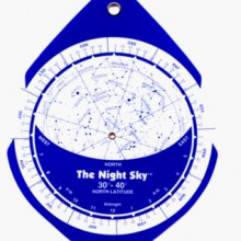 The Night Sky 30°-40° (Small) Star Finder - David S. Chandler