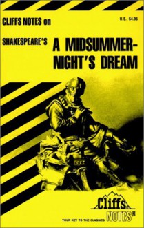 Shakespeare's A Midsummer Night's Dream (Cliffs Notes) - CliffsNotes, Matthew Black, William Shakespeare