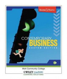 Contemporary Business 13th Edition with Audio Chapters CD & Chapter & Cont Case Videos DVD - Louis E. Boone, David L. Kurtz