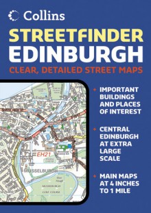 Edinburgh Streetfinder Colour Atlas: A5 Edition - Oriental Institute, Collins UK