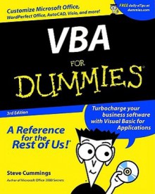 VBA for Dummies [With CDROM and Cheatsheet] - Steve Cummings