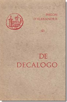 De Decalogo - Philo of Alexandria, Valentin Nikiprowetzky