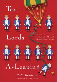 Ten Lords A-Leaping: A Mystery (Father Christmas Mystery #3) - C.C. Benison