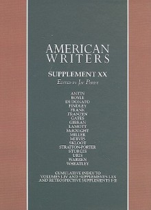 American Writers, Supplement XX: Mary Antin to Phillis Wheatley - Jay Parini