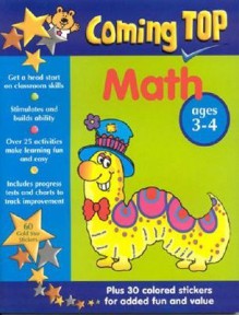 Coming Top Math: Ages 3-4 [With Stickers] - Jill Jones