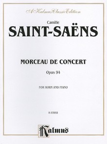 Morceau de Concert, Op. 94: Part(s) - Camille Saint-Saëns