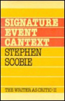 II: Signature Event Cantext - Stephen Scobie