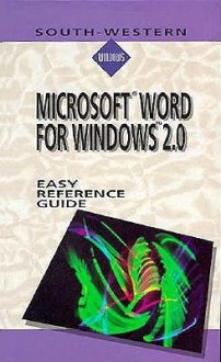 Microsoft Word For Windows 2.0: Easy Reference Guide (Df Computer Applications) - Connie Morrison