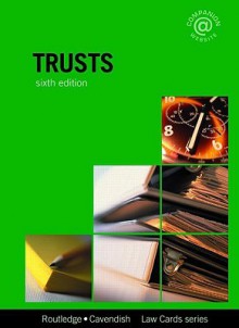 Trusts Lawcards 6/E: Sixth Edition - Routledge-Cavendish