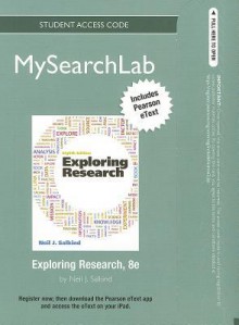 NEW MyPsychLab with Pearson eText Student Access Code Card for Exploring Research - Neil J. Salkind