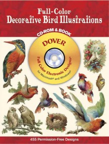 Full-Color Decorative Bird Illustrations CD-ROM and Book - Dover Publications Inc.