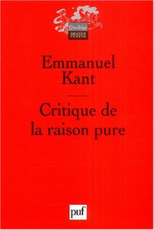 Critique de la raison pure - Immanuel Kant