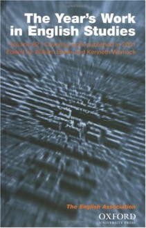 Year's Work In English Studies: Year's Work In Critical And Cultural Theory 2004 V. 12 - Martin McQuillan, William Baker, Kenneth Womak