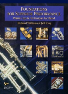 W32CLE - Foundations for Superior Performance: Warm-ups and Technique for Band - Alto Clarinet - Richard Williams, Jeff King