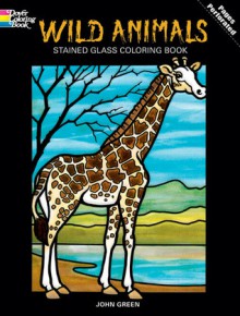 Coloring Book: Wild Animals Stained Glass - NOT A BOOK