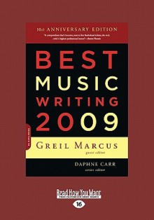 Best Music Writing 2009 - Greil Marcus