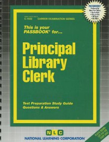 Principal Library Clerk - Jack Rudman, National Learning Corporation