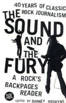 The Sound And The Fury: A Rock's Backpages Reader: 40 Years Of Classic Rock Journalism - Barney Hoskyns