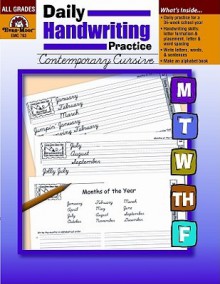 Daily Handwriting Practice: Contemporary Cursive - Jill Norris, Evan-Moor Educational Publishers, Marilyn Evans