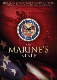 HCSB Marine's Bible, Burgundy Simulated Leather - Anonymous