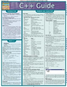 C++ Guide: World's #1 Quick Reference Software Guide - Inc. BarCharts