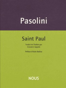 Saint Paul - Pier Paolo Pasolini, Giovanni Joppolo