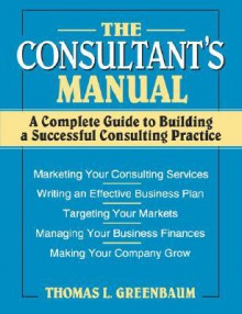 Consultants Manual P - Thomas L. Greenbaum