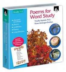 Poems for Word Study, Grades 1-2 [With Transparencies] - Timothy V. Rasinski