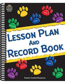 Paw Prints Lesson Plan and Record Book - Teacher Created Resources