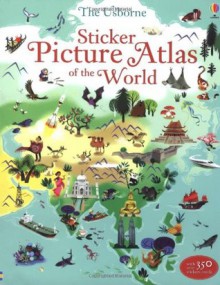 Sticker Picture Atlas of the World - Sam Lake