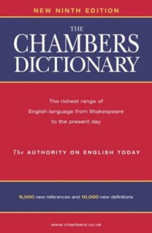 Chambers Dictionary - Chambers, Ian Brookes